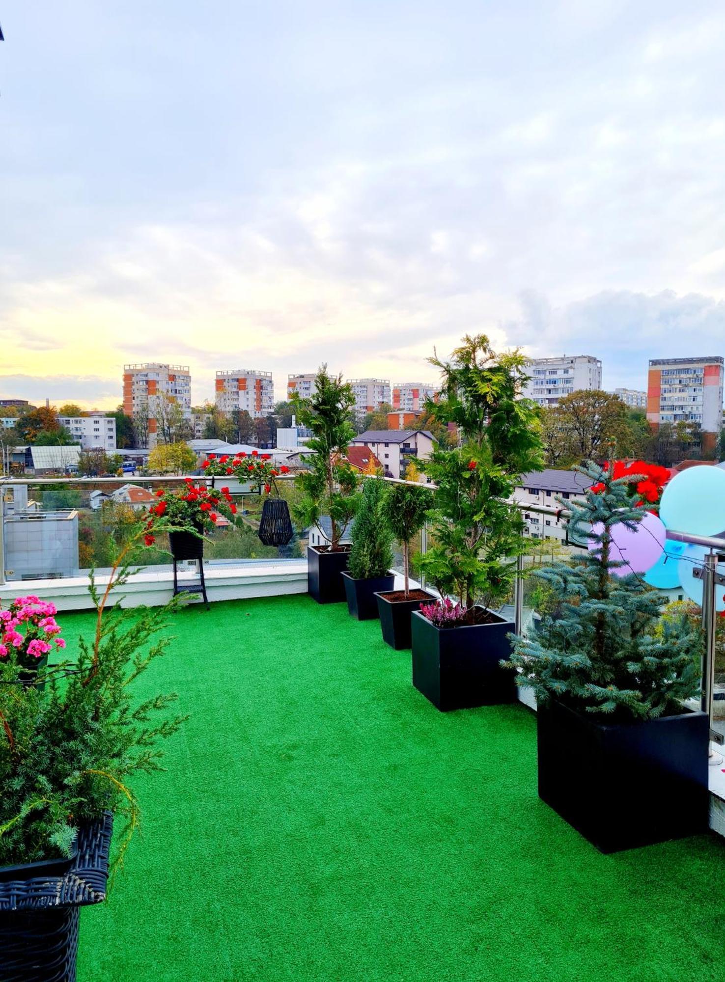 Penthouse Aeroport Iasi公寓 外观 照片