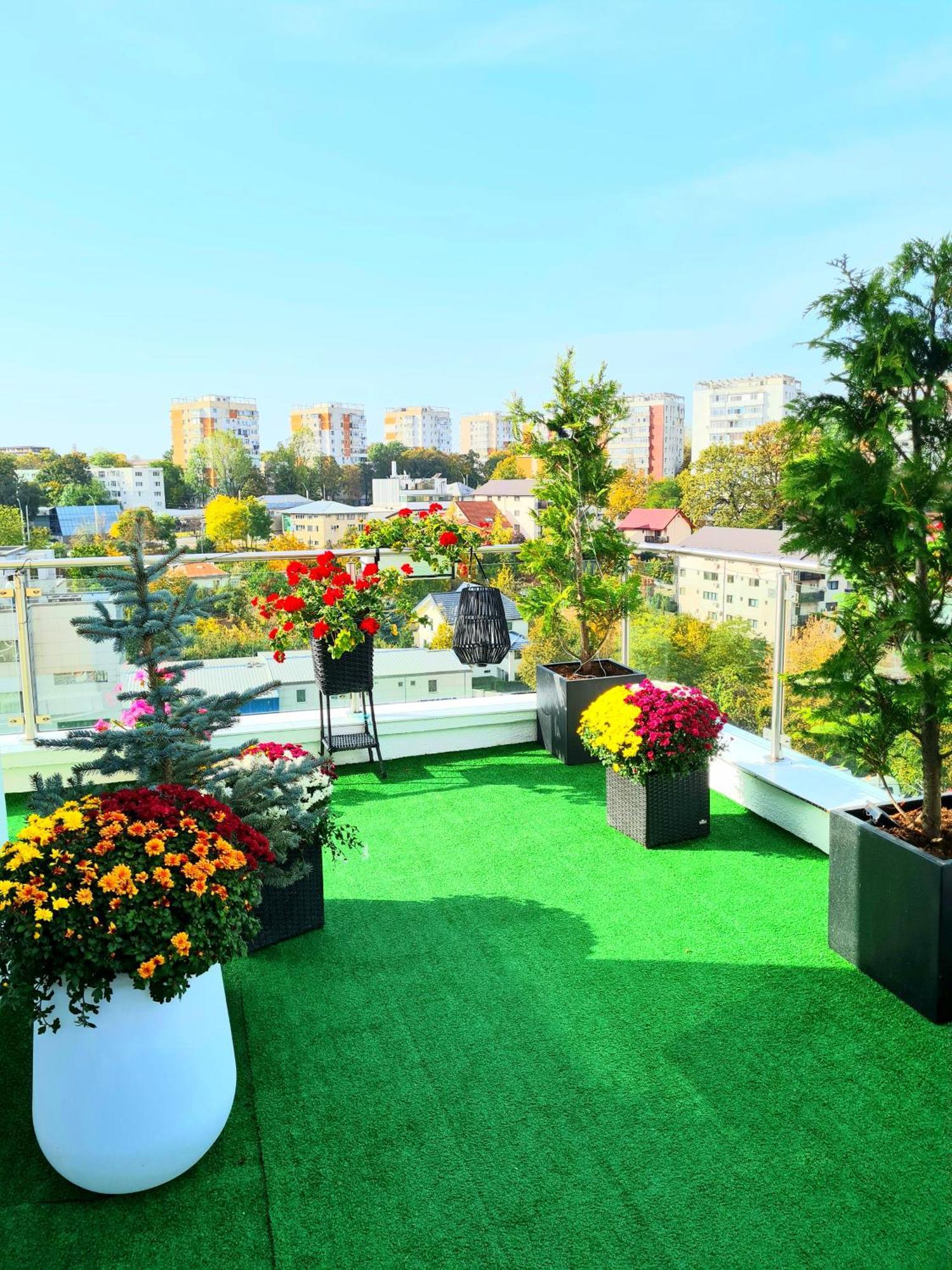 Penthouse Aeroport Iasi公寓 外观 照片