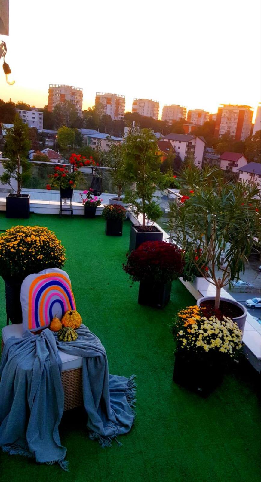 Penthouse Aeroport Iasi公寓 外观 照片