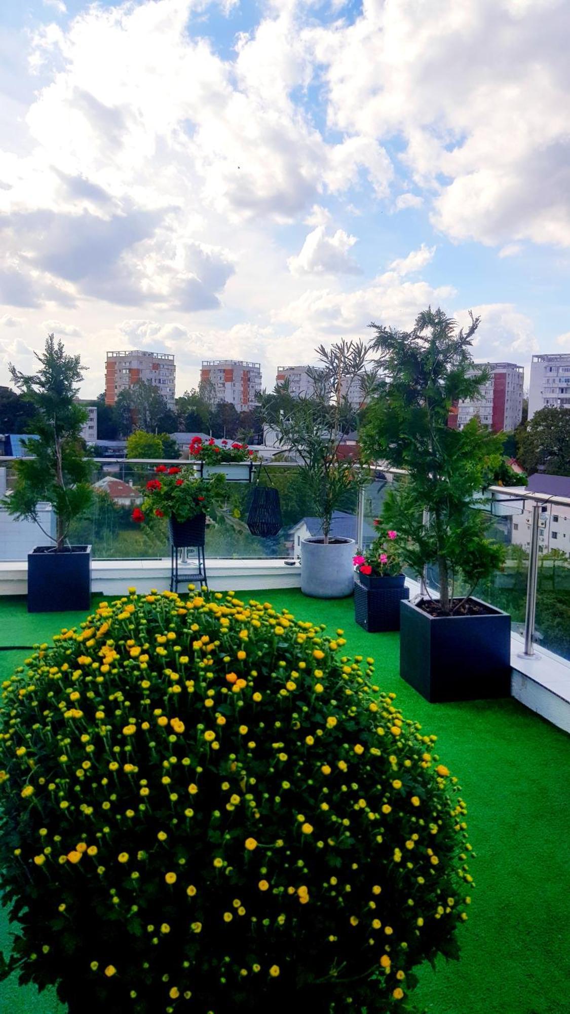 Penthouse Aeroport Iasi公寓 外观 照片